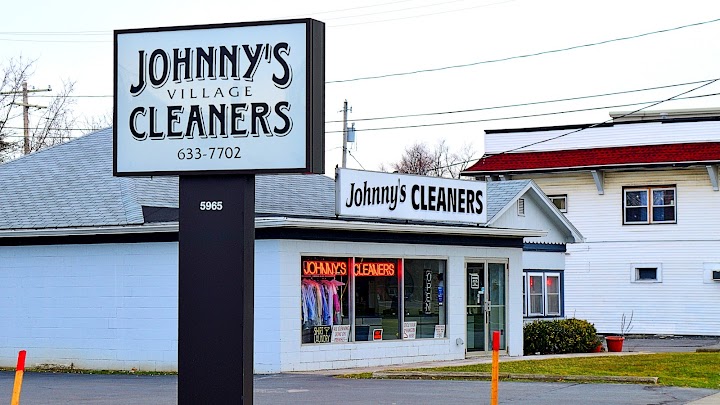 Johnny's Village Cleaners storefront photo from Google