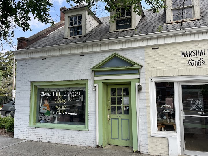 Chapel Hill Cleaners storefront photo from Google