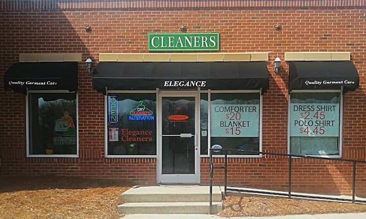 Elegance Cleaners storefront photo from Google