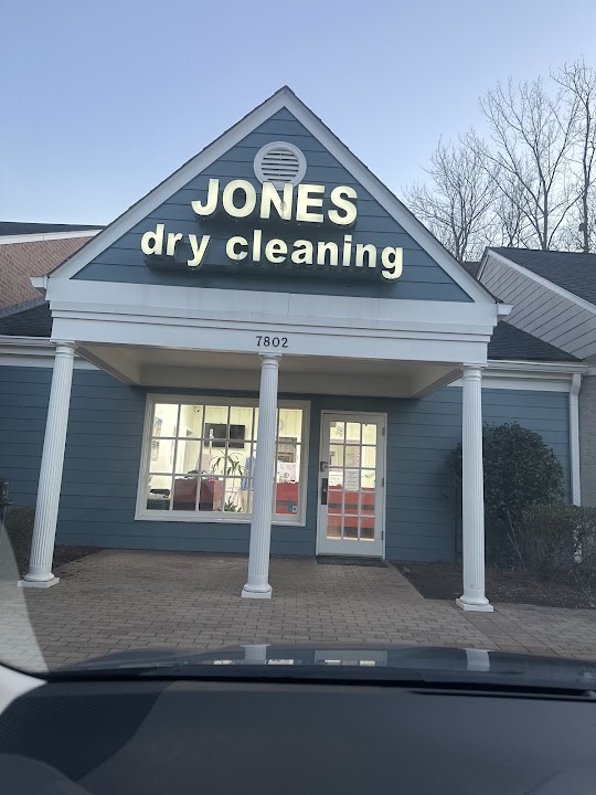 Jones Dry Cleaning storefront photo from Google