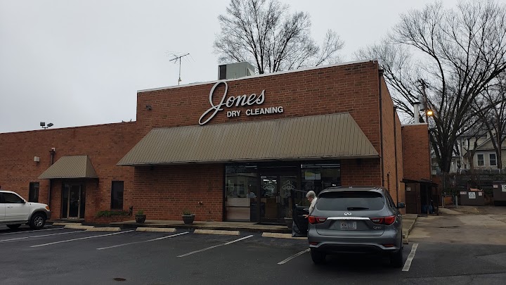 Jones Dry Cleaning storefront photo from Google