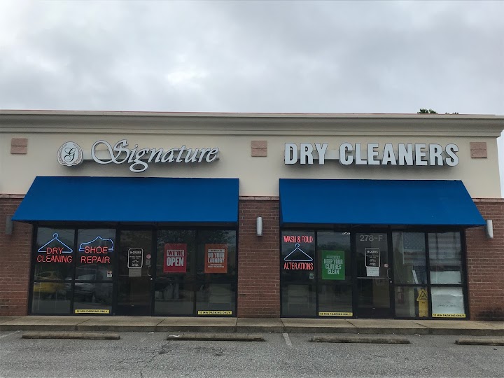 Signature Dry Cleaners storefront photo from Google