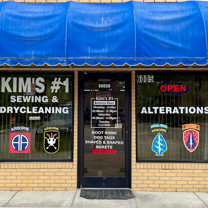 Kim's #1 Sewing & Dry Cleaning storefront photo from Google