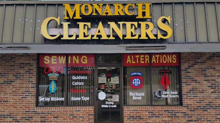 Monarch Cleaners storefront photo from Google