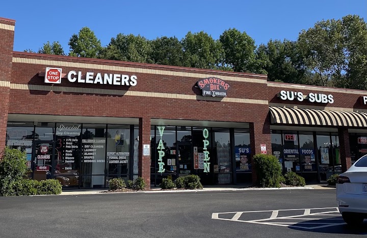 One Stop Cleaners storefront photo from Google
