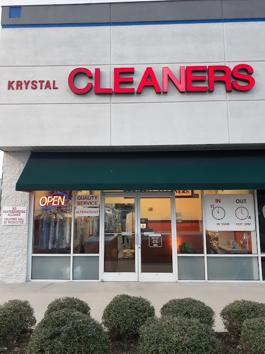 Krystal Cleaners storefront photo from Google