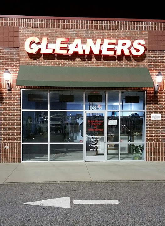 Jamestown Cleaners storefront photo from Google
