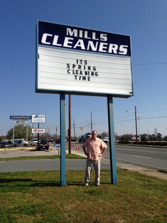 Mills Cleaners storefront photo from Google