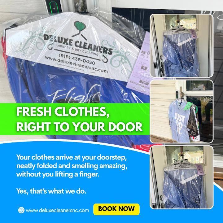 Deluxe Laundry and Dry Cleaners storefront photo from Google