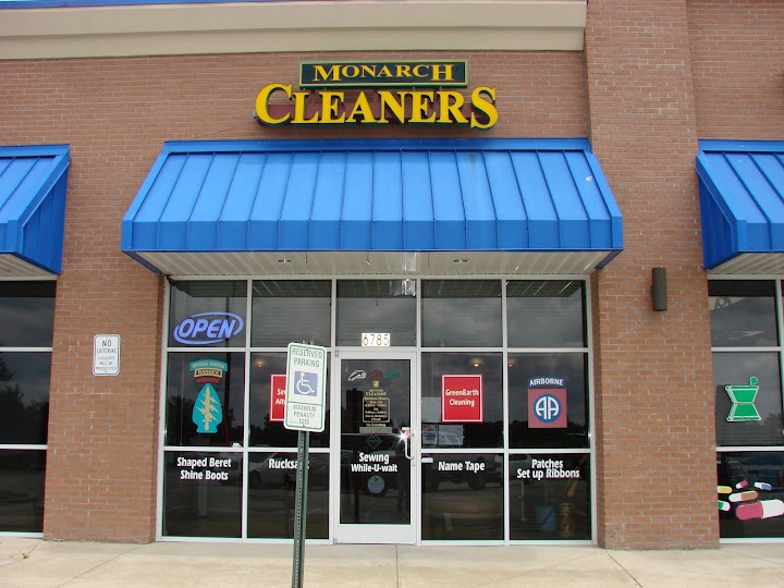 Monarch Cleaners storefront photo from Google