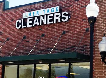 Heritage Cleaners storefront photo from Google