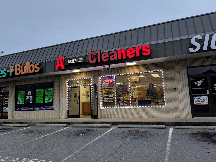 A Plus Premium Cleaners storefront photo from Google