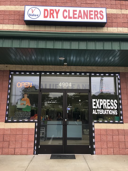 Value cleaners storefront photo from Google