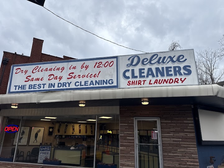 Deluxe Dry Cleaners storefront photo from Google