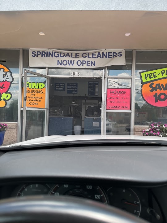 Springdale Cleaners-White Oak storefront photo from Google