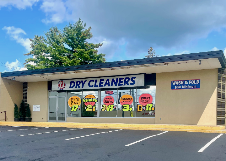 TJ Dry Cleaners storefront photo from Google