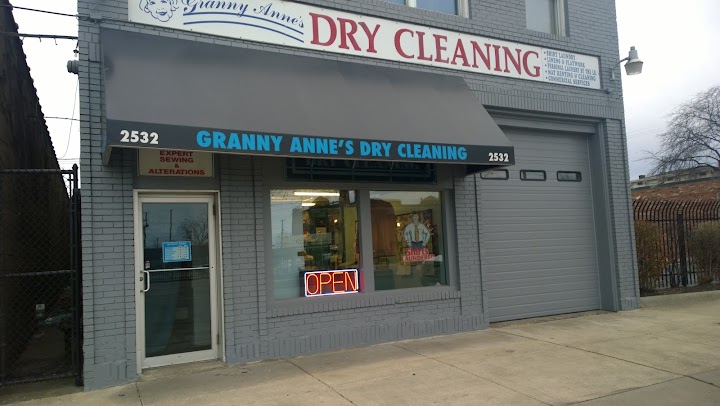 Granny Anne's Dry Cleaning storefront photo from Google