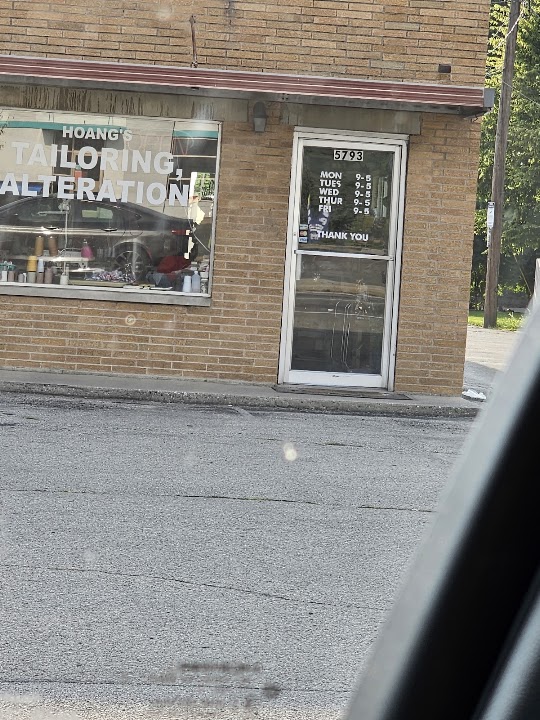 Hoang's Tailoring Alterations & Dry Cleaners storefront photo from Google