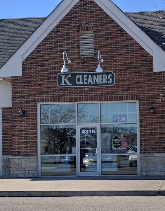 K cleaners storefront photo from Google
