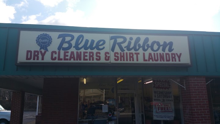 Blue Ribbon Cleaners storefront photo from Google