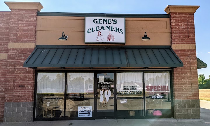 Gene's Cleaners storefront photo from Google