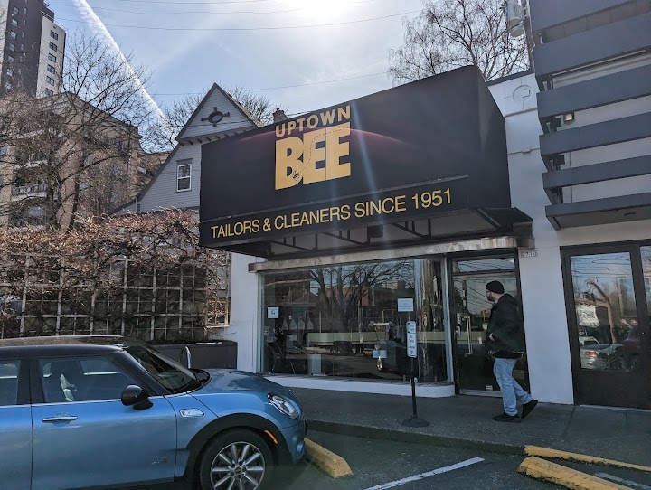 Bee Tailors & Cleaners, Uptown storefront photo from Google