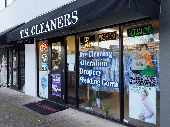 T.S. Cleaners storefront photo from Google