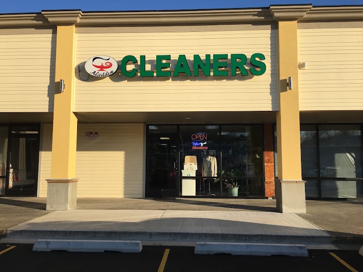 Aladdin Dry Cleaners storefront photo from Google