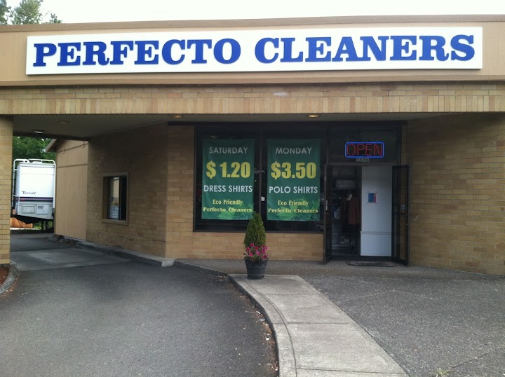 Perfecto Dry Cleaners storefront photo from Google