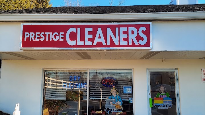 Prestige cleaners storefront photo from Google
