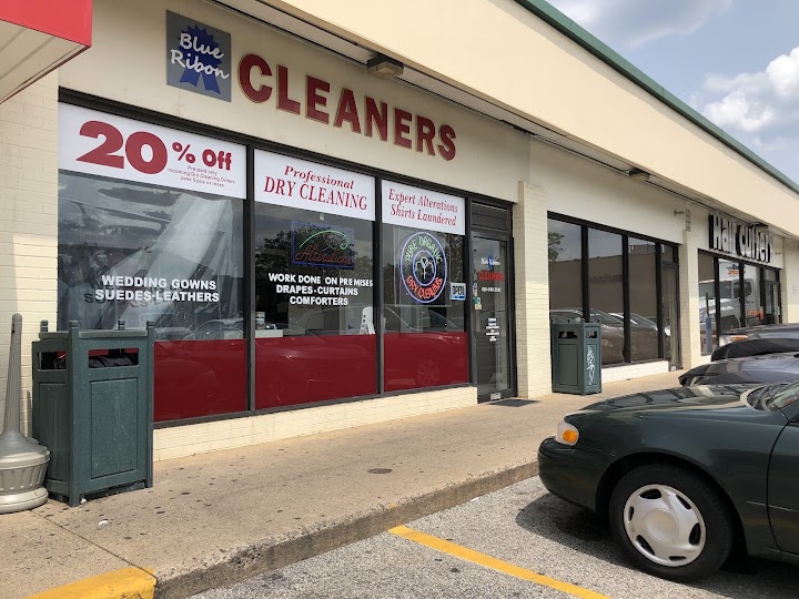 Blue Ribbon Cleaners storefront photo from Google