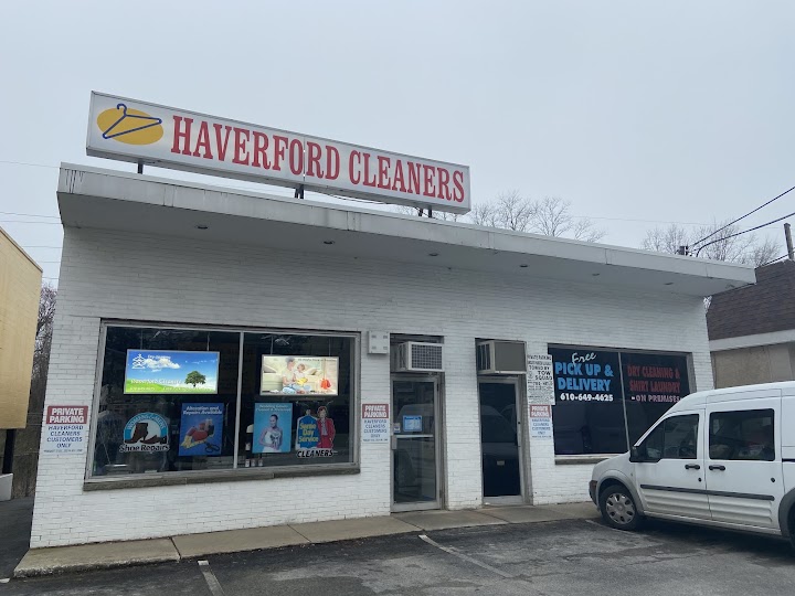 Haverford Cleaners storefront photo from Google