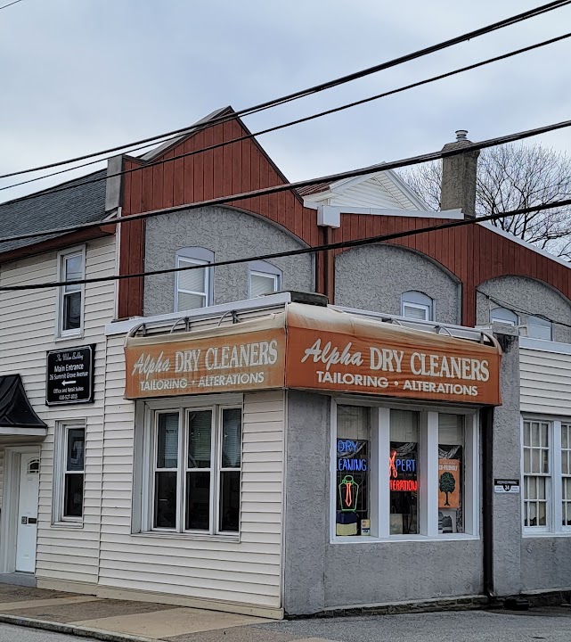 Alpha Cleaners storefront photo from Google
