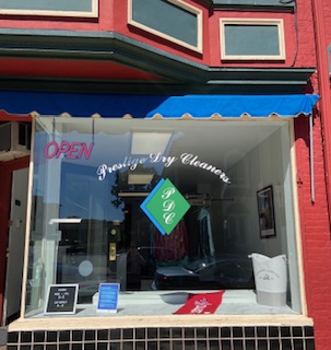 Prestige Dry Cleaners storefront photo from Google