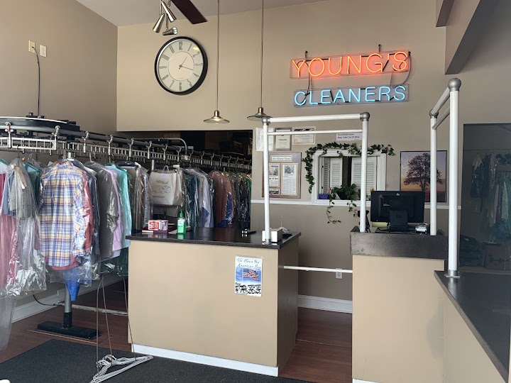 Young's Cleaners storefront photo from Google