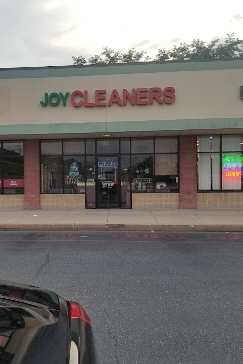 Joy Cleaners storefront photo from Google