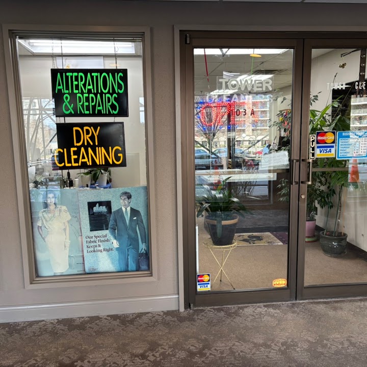 Tower Dry Cleaners storefront photo from Google