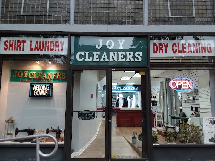 Joy Cleaners storefront photo from Google