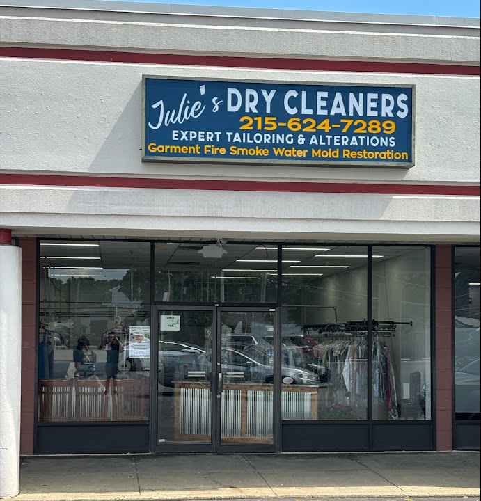 Julie's Dry Cleaners storefront photo from Google
