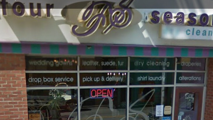 Four Seasons Dry Cleaners storefront photo from Google