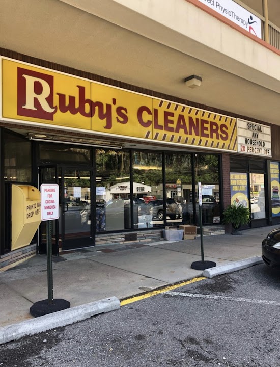 Ruby’s Cleaners storefront photo from Google