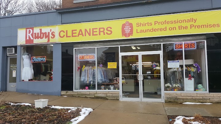 Ruby's Cleaners storefront photo from Google