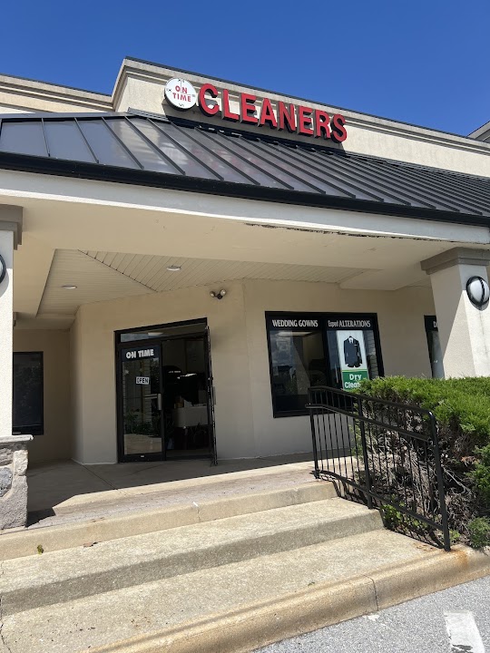 On Time Cleaners storefront photo from Google