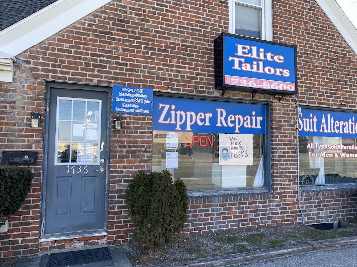 Elite Tailors & Cleaners storefront photo from Google