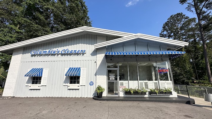 Columbia's Cleaners storefront photo from Google