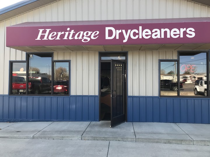 Heritage Dry Cleaners storefront photo from Google