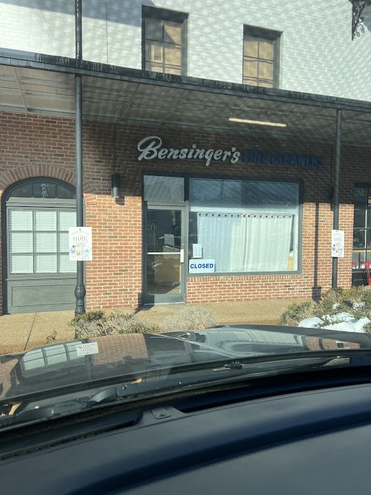 Bensinger's Fine Cleaners storefront photo from Google