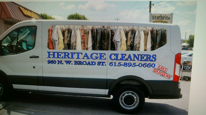 Heritage Cleaners storefront photo from Google