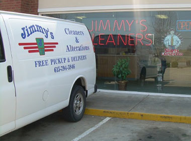 Jimmy's Cleaners and Alterations storefront photo from Google