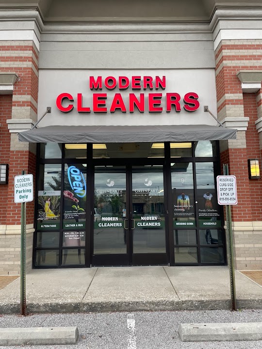 Modern cleaners storefront photo from Google